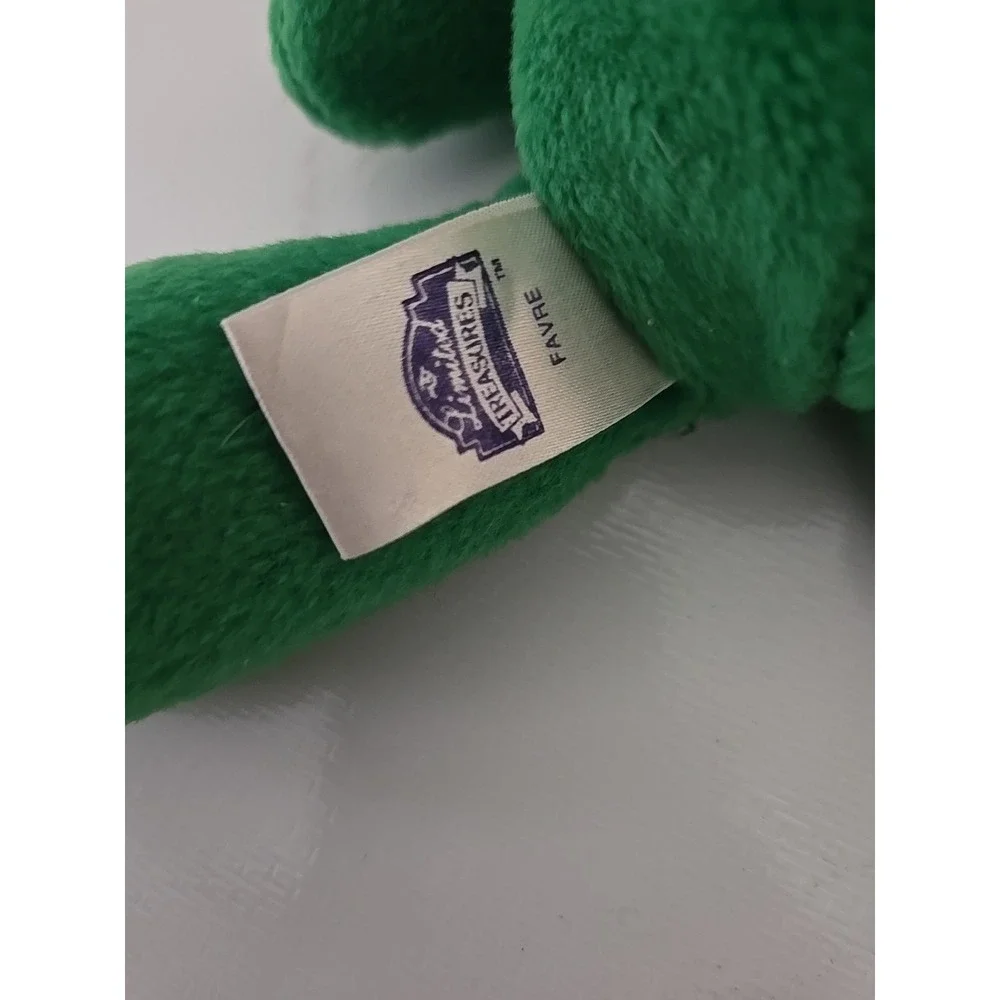 Vtg 1998 Brett Favre Beanie Bear Green Bay Packers NFL Limited Treasures Plush 4